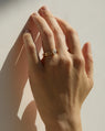 Pira Ring in Fairmined Gold with lab-grown Diamonds