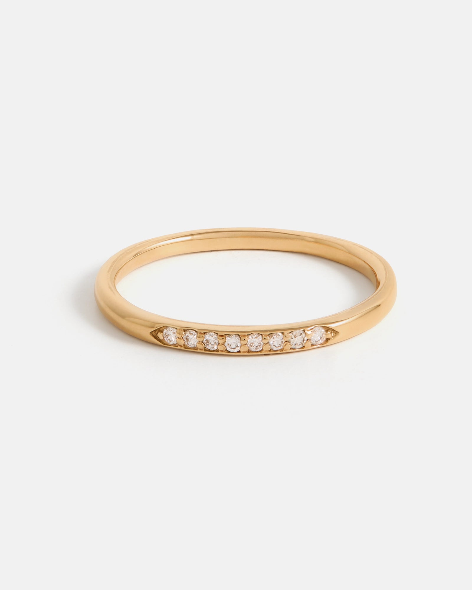 Jonc Stratura en Or 14k avec Diamants de Laboratoire