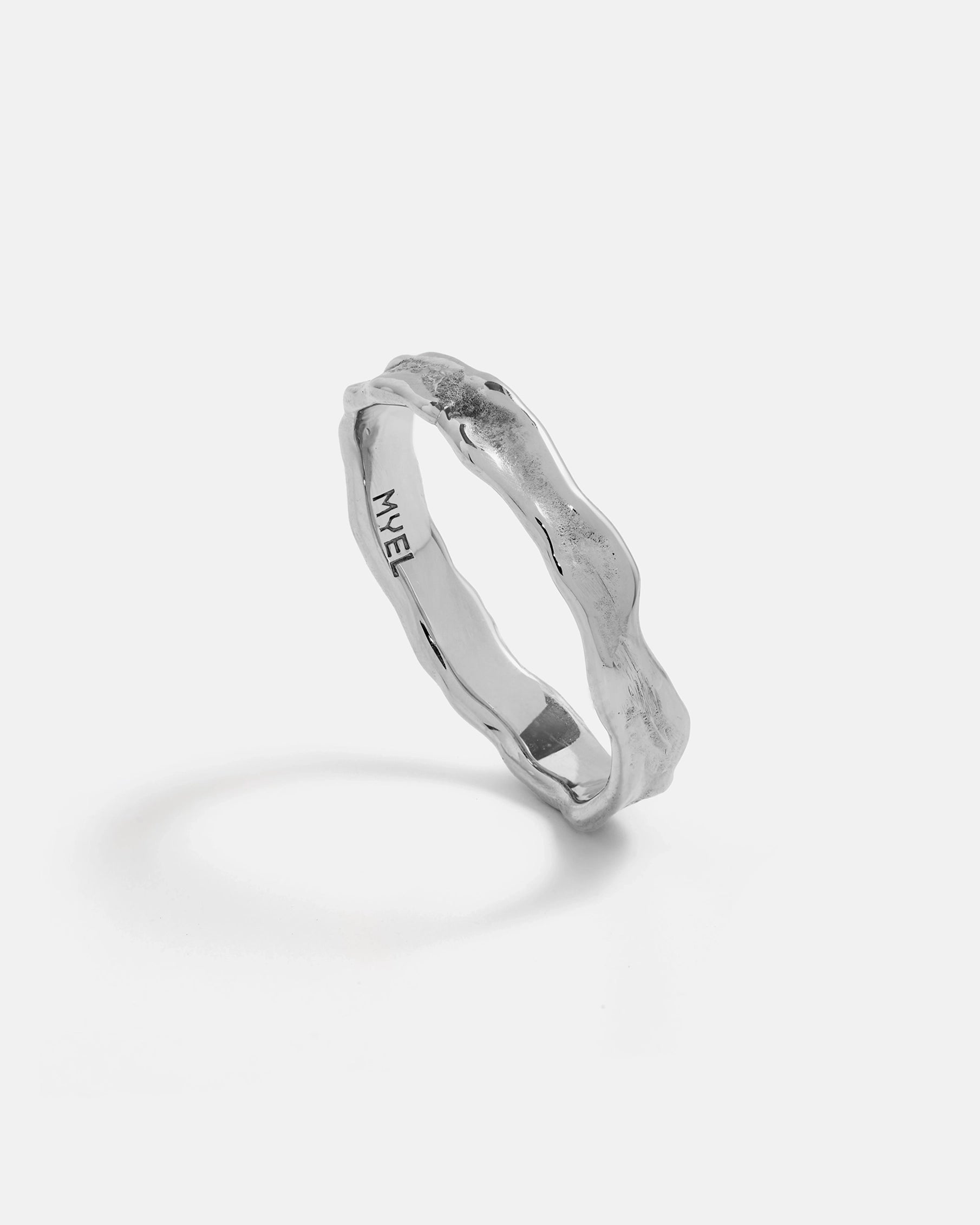 Bague Large Forge en Argent