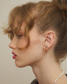 Clous d'oreilles Origines en Or 14k avec Pierre de Naissance Ethique