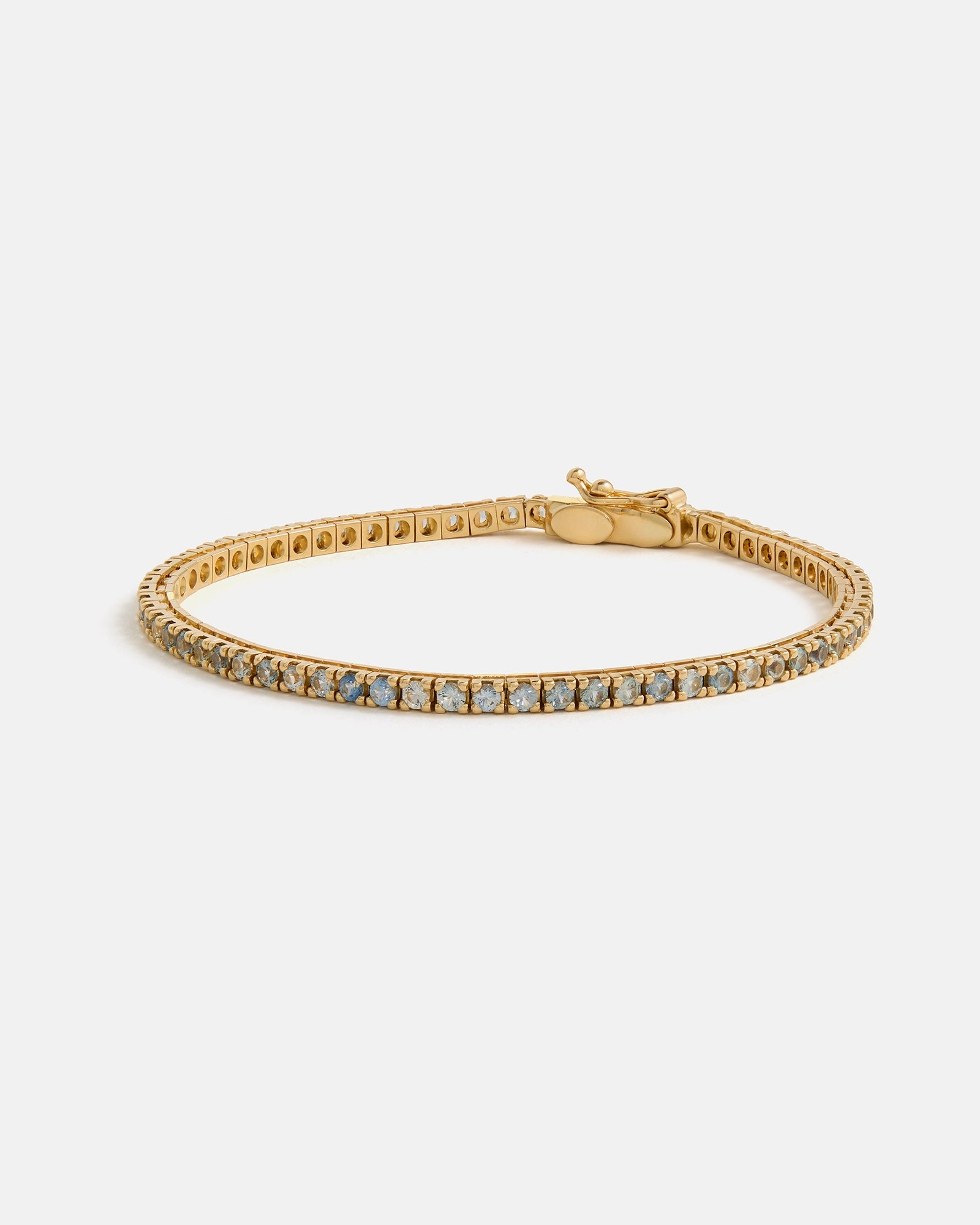 Tennis Bracelet with Sapphires