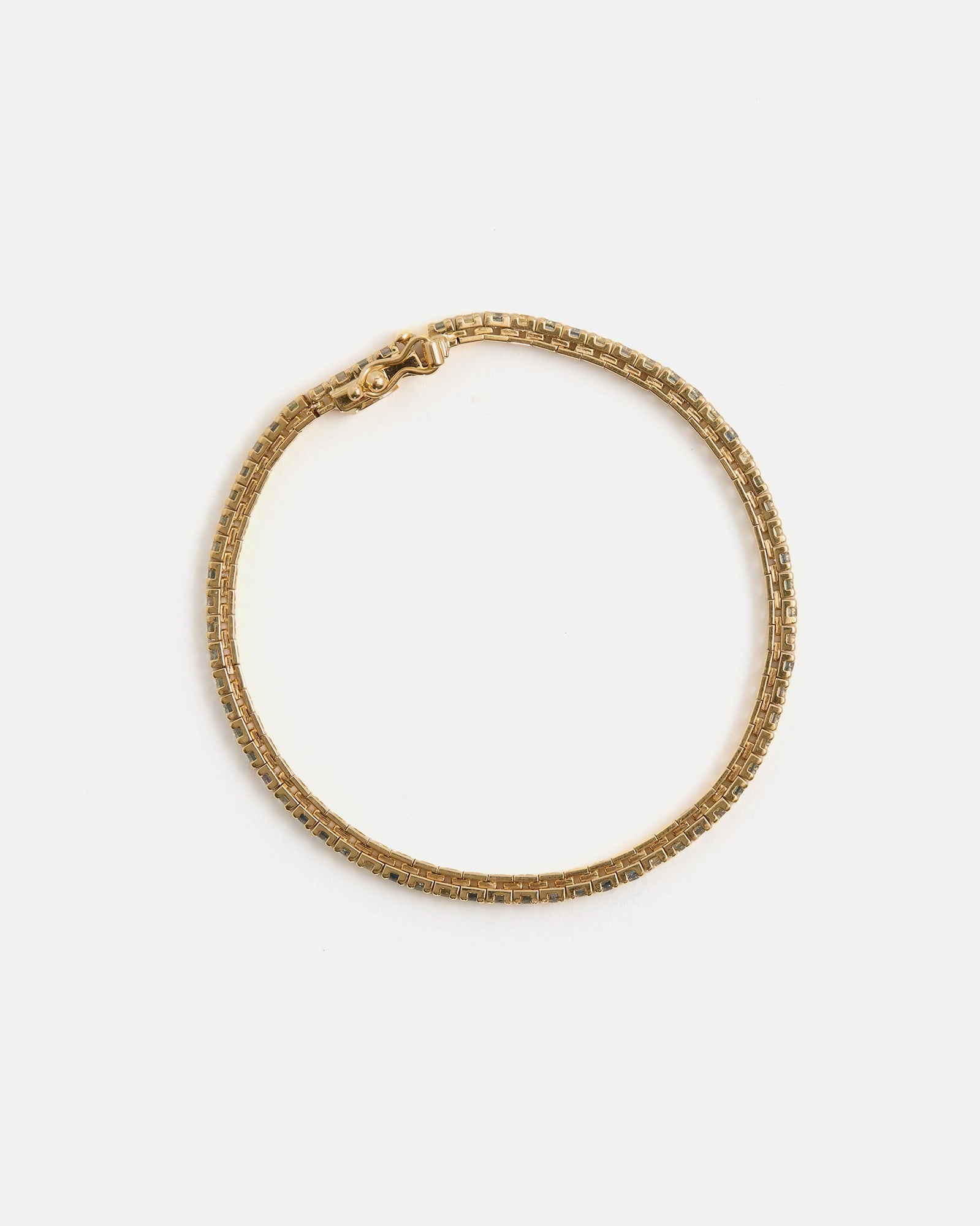 Tennis Bracelet with Sapphires