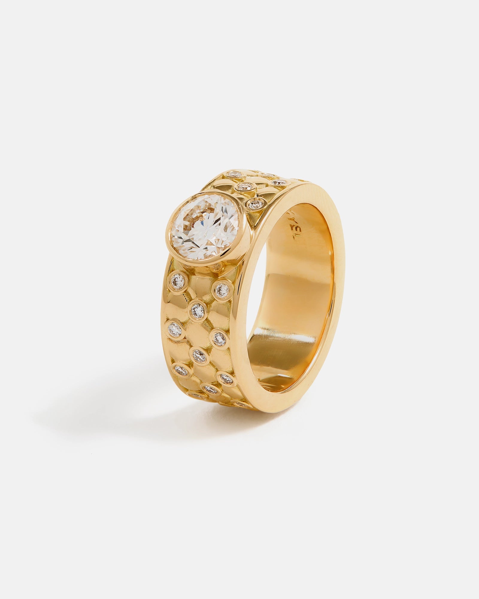 Bague Jeanne en Or 18 Fairmined avec Diamants de Laboratoire
