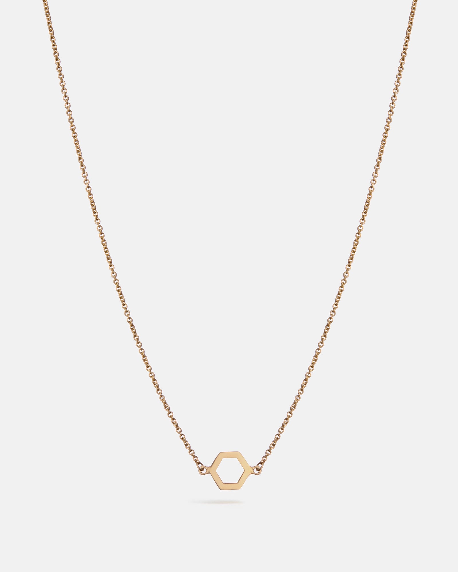 Geo 1 Necklace in 14k Gold