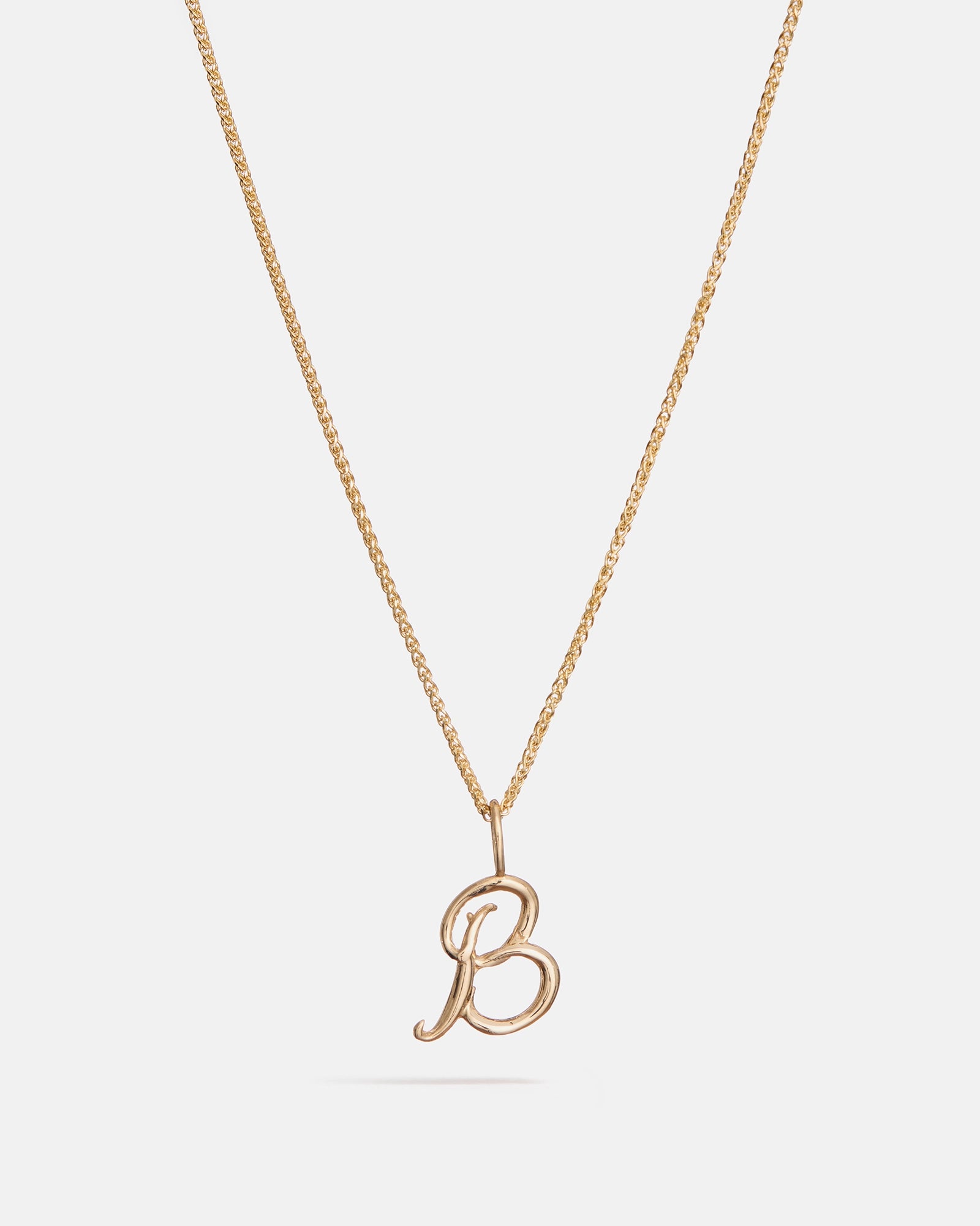 Alphabet Pendant in 14k Gold