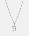 Alphabet Pendant in 14k Gold