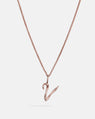 Alphabet Pendant in 14k Gold