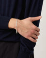 Bracelet Gourmette Large en argent 5,5 mm