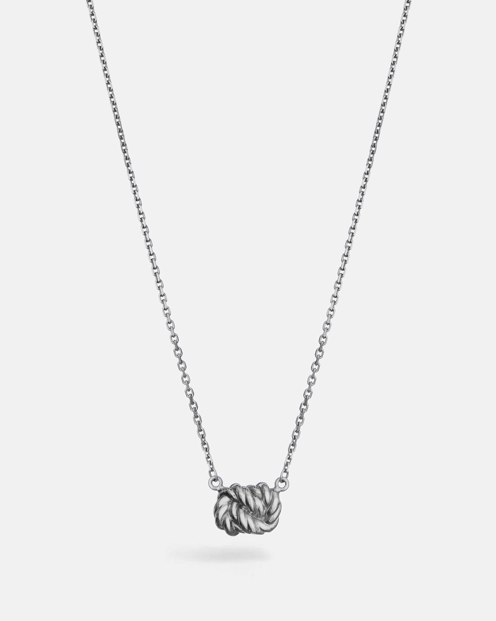 Nausicaa Necklace with Forçat Chain in Silver