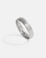 Jonc Semi-Bombé en Argent Sterling 5mm