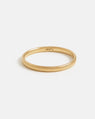 Jonc Semi-Bombé en Or 14k de 2mm