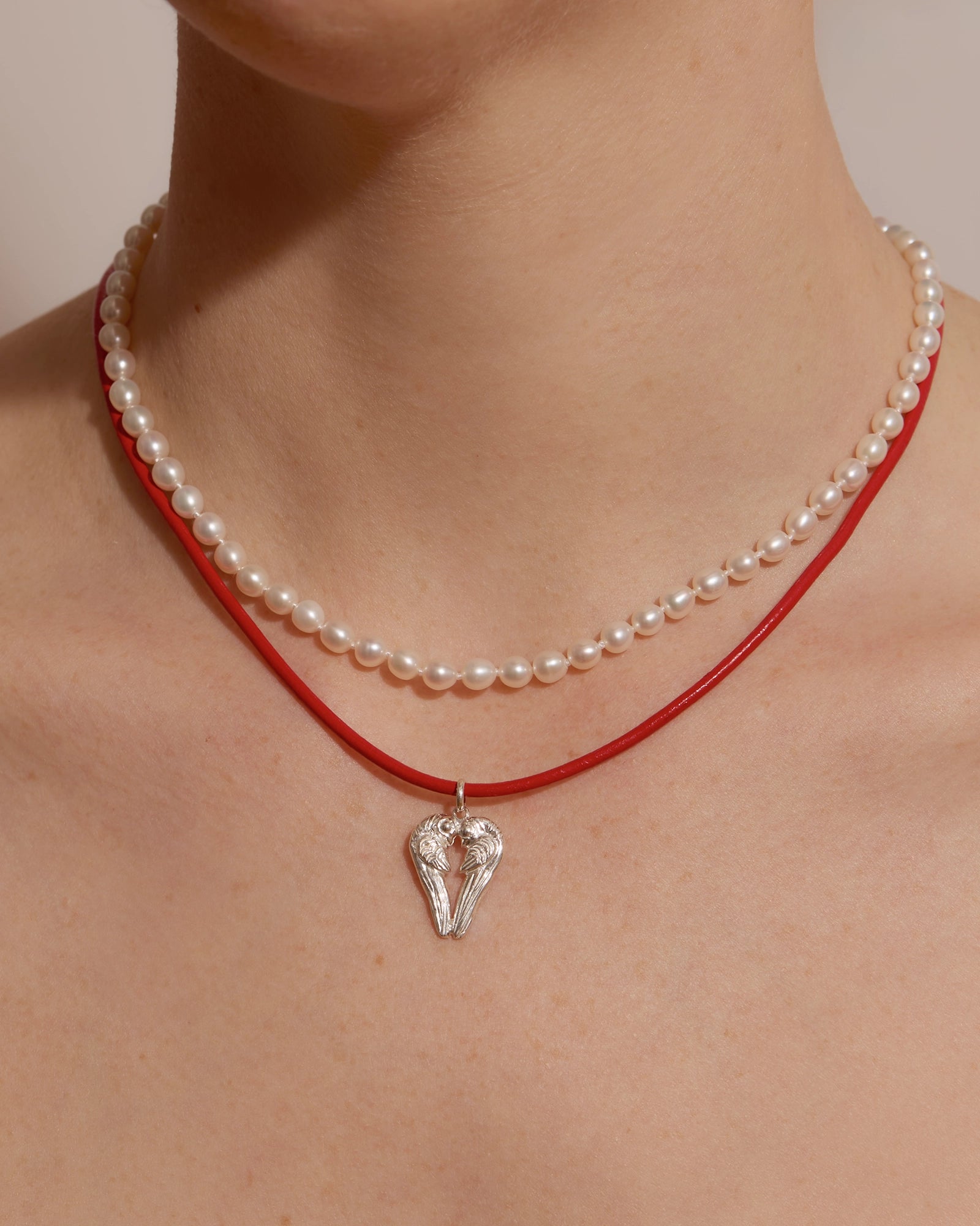 Amara Pendentif Inséparables en Argent