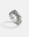 Bague Ulysse en argent sterling avec diamants de laboratoire