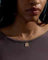 Pendentif Constellation Forge en Or Jaune 14k avec Diamants de Laboratoire