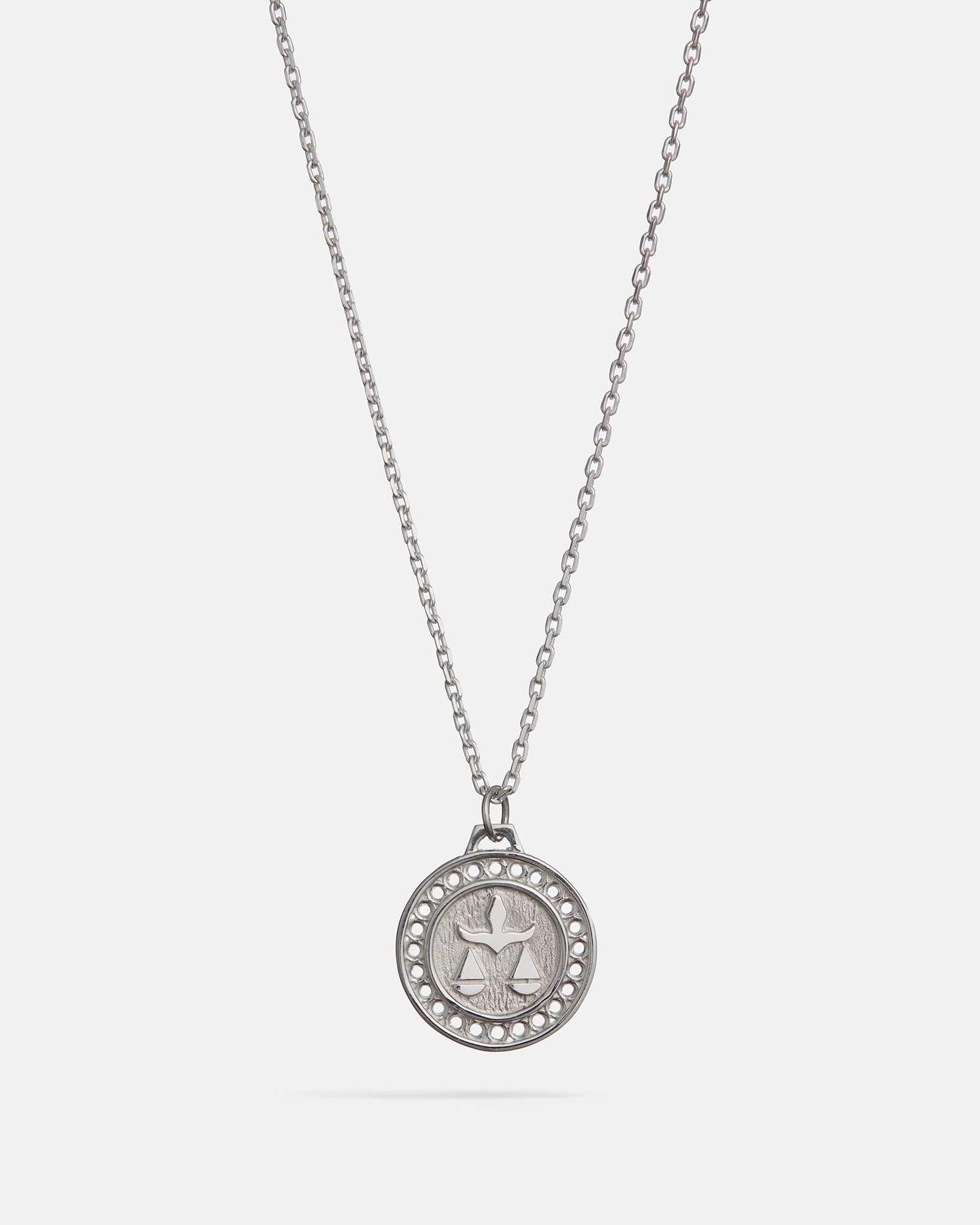 Pendentif Zodiac Balance en Argent