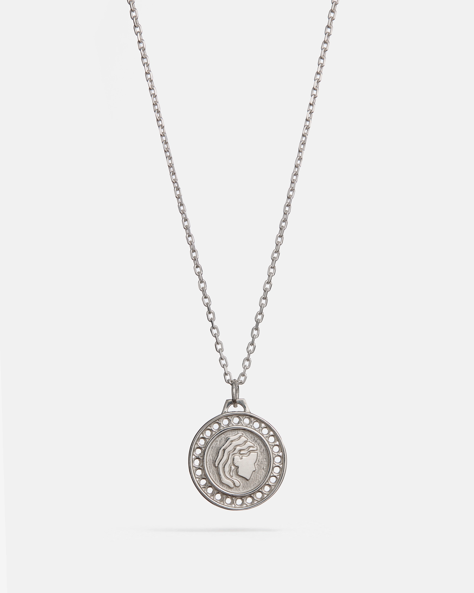 Zodiac Virgo Pendant in Silver