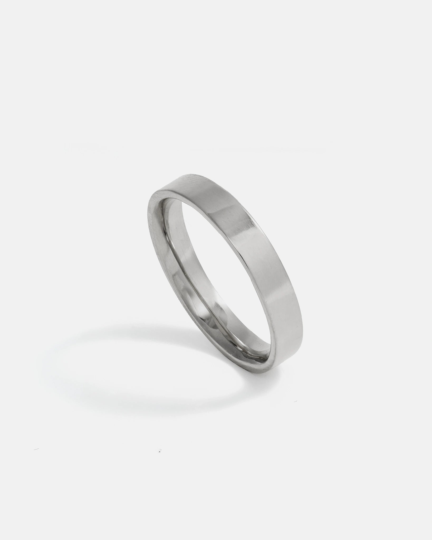 Jonc Carré en Argent 4mm