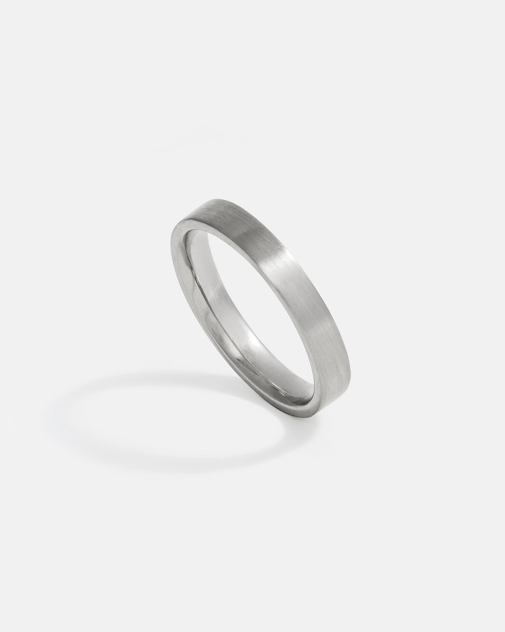 Jonc Carré en Argent 4mm