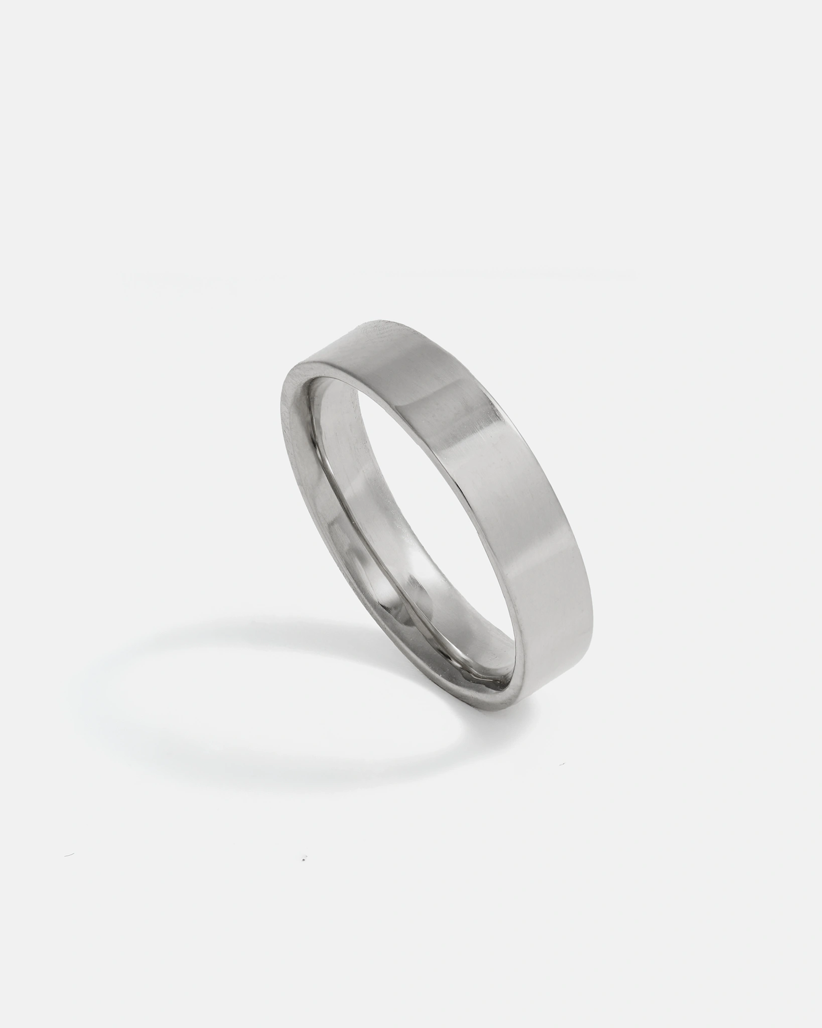 Jonc Carré en Or 14k de 5mm