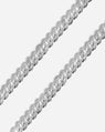 Chaîne Gourmette Large en Argent 5,5 mm