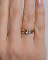 Origines Solitaire Ring in 14k Fairmined Yellow Gold with Ethical Birthstones