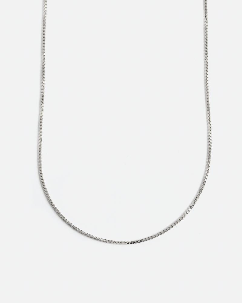 Chaîne Box en Argent Sterling