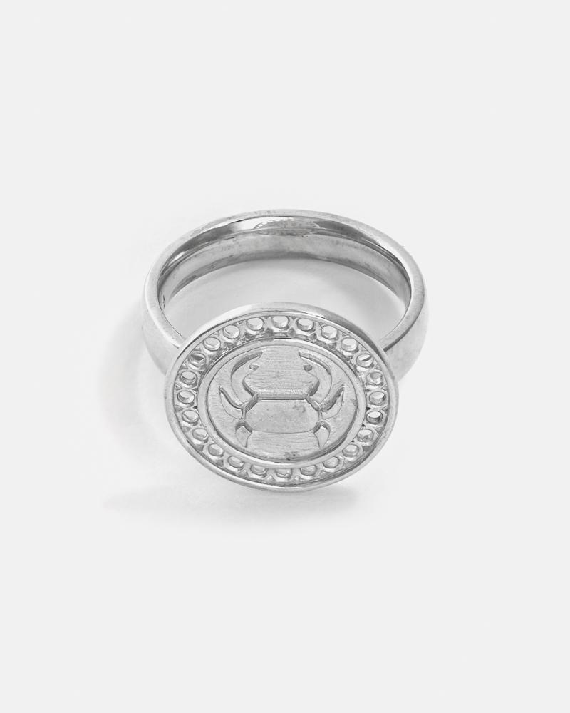 Bague Zodiaque Cancer en Argent