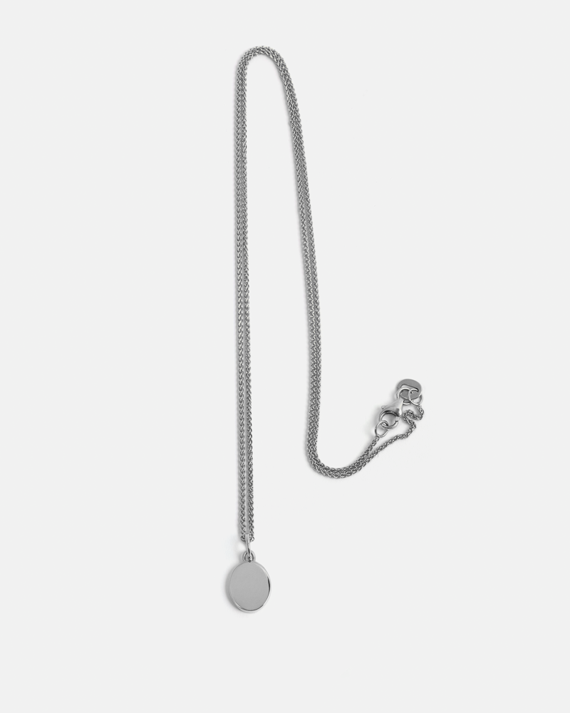 Pluton Necklace in Silver