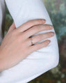 Solitaire Ring in Fairmined Yellow Gold with Montana Sapphire