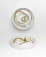 MYEL x AMK Ceramic Ring Display in White