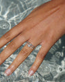 Jonc Pavé Confetti en Or Jaune 14k