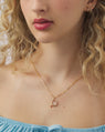 Pendentif Étoile de Mer en Quartz et Or Jaune 14k - MYEL x SNAP Québec