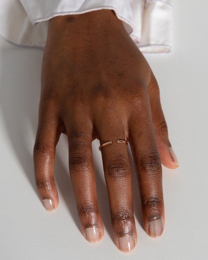 Jonc Ouvert Classique en Or 14k