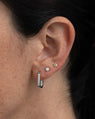 Anneaux Rectangle en Or