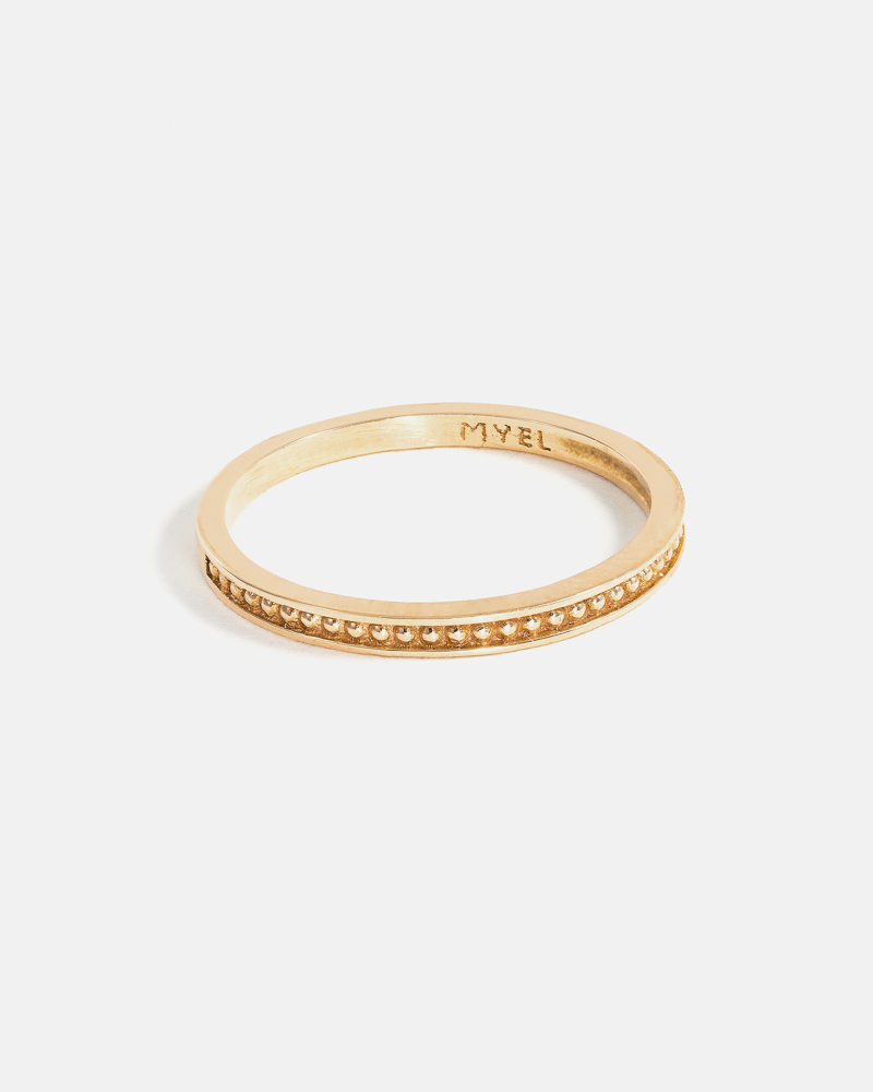 Jonc Abacus en Or 14k