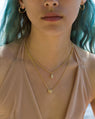 Collier Nausicaa avec Chaîne Forçat en Or 14k