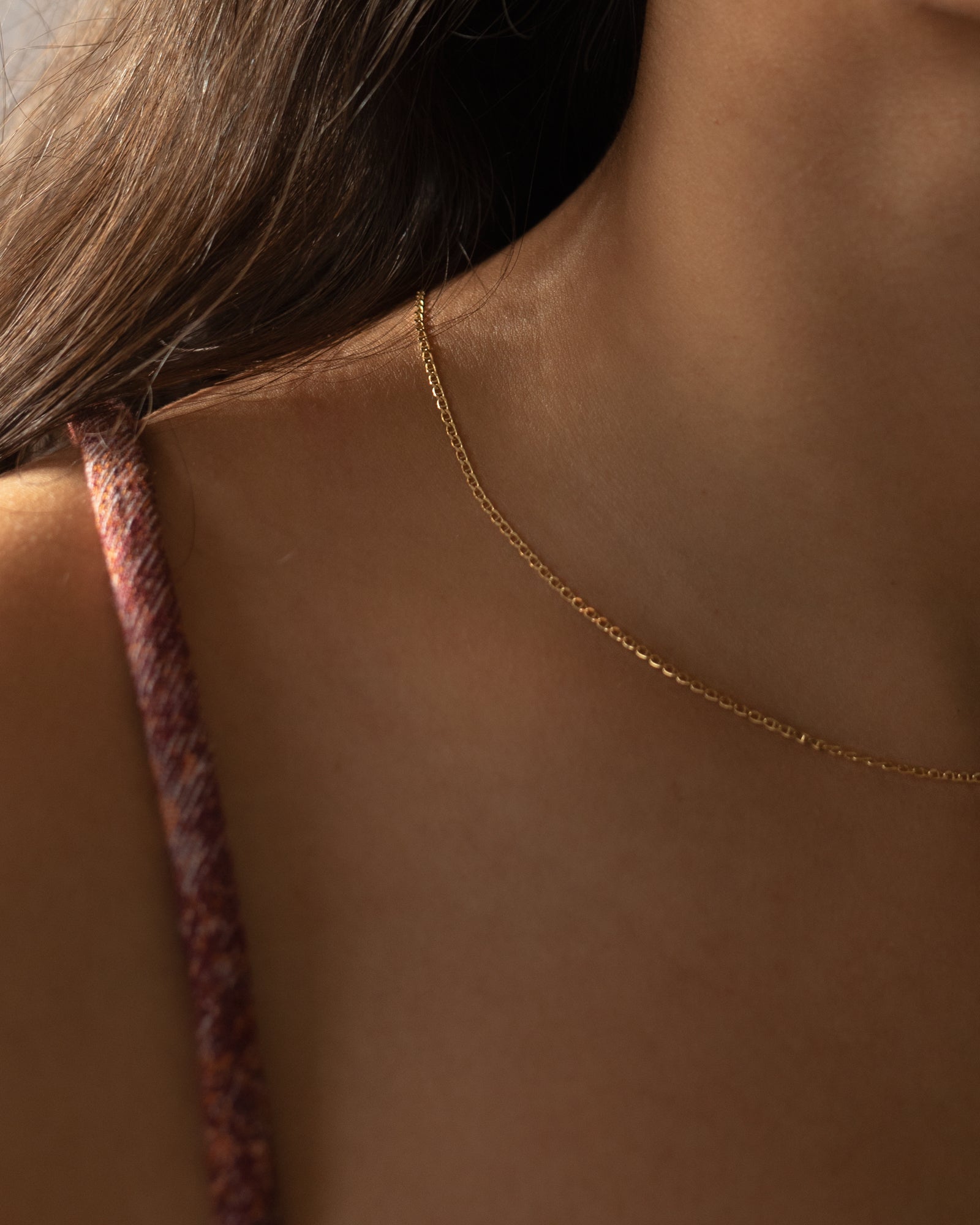 Chaîne Anchor en Or Jaune 14k