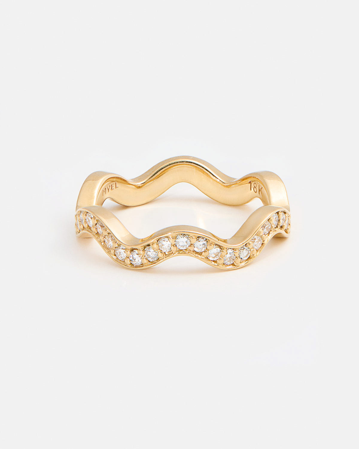 Bague Frou-Frou en Or Fairmined 18k et Diamants de laboratoire